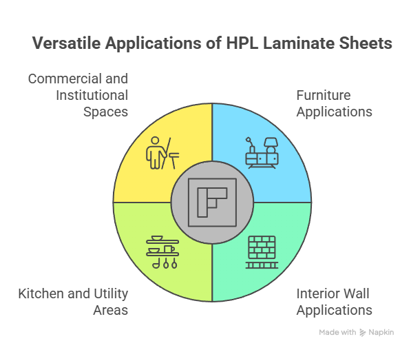 Common Uses of HPL Laminate Sheets