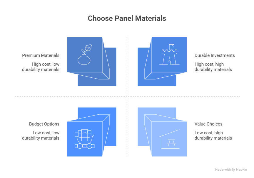 Materials Commonly Used in Architectural Panels